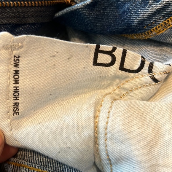 BDG Urban Outfitters Womens painted splash spotted Jeans size 25 - Picture 5 of 7